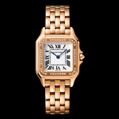 cartier rose gold mens watch|cartier rose gold watch price.